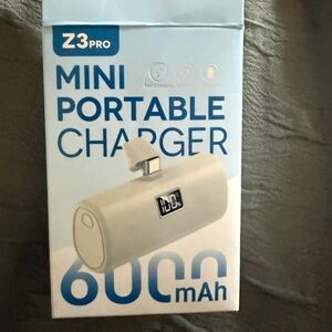 Z3 Pro Mini Portable Charger 600mAh - White